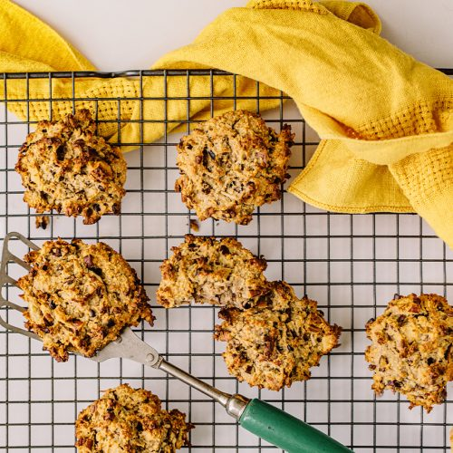 Banana & Peanut Butter Breakfast Cookies