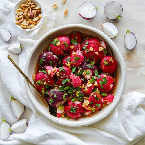 Smacked Radishes