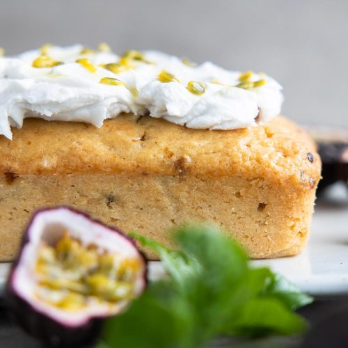 Passionfruit Loaf Cake