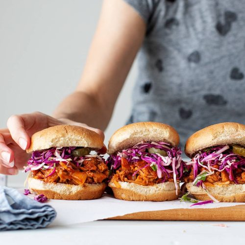 BBQ Jackfruit Sandwich